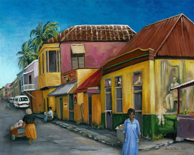 Anne Heather Moore, Lucy in Barbados – 2006
24”x30” - Acrylic on canvas 