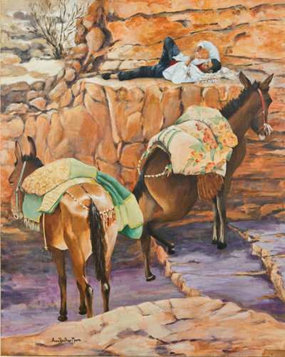 Anne Heather Moore,  Mules Petra 